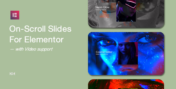 Free download On-Scroll Slide for Elementor