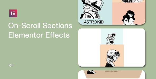 Free download On-Scroll Section Effects for Elementor