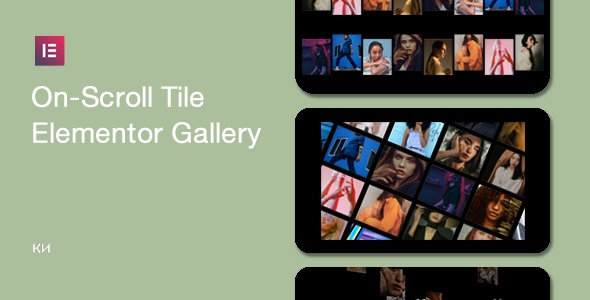 On-Scroll Tile Galleries for Elementor