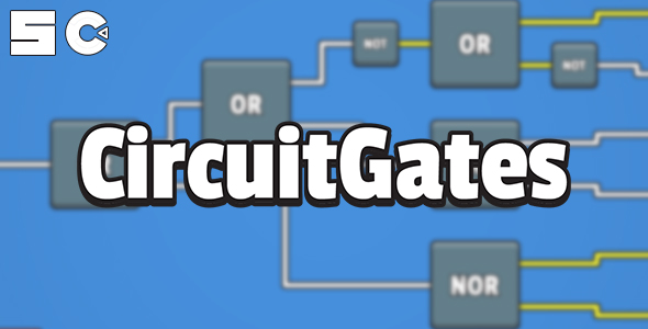 CircuitGates - HTML5 Puzzle Game (Construct 3)