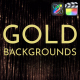 Gold Backgrounds for FCPX - VideoHive Item for Sale