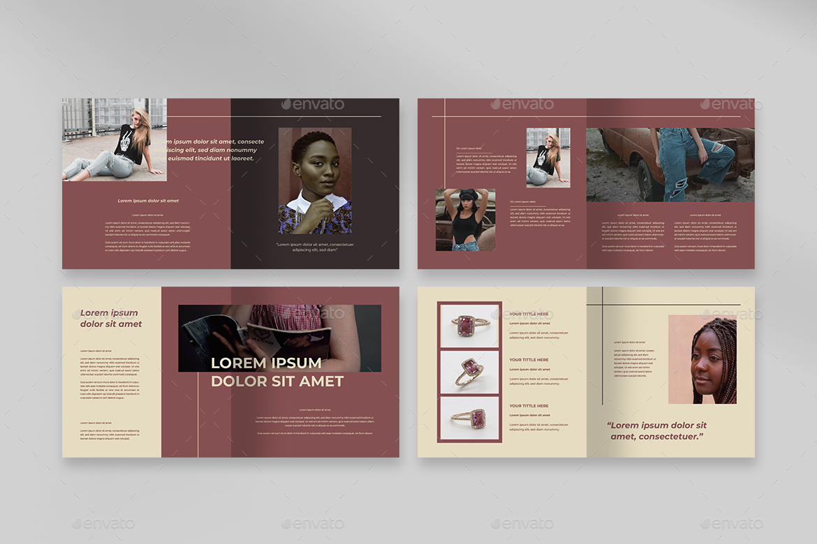 Catalogue Template Print Templates GraphicRiver