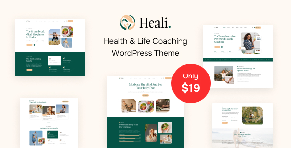 Heali – Health Coaching WordPress Theme
