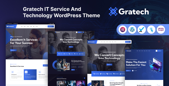 Gratech â€“ IT Service And Technology WordPress Theme