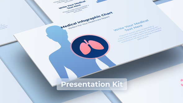 Social Medical Infographics Openers template preview