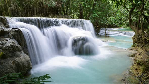 Waterfall Wild Nature