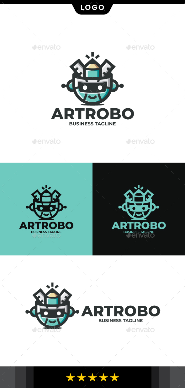 Creative Bot Logo Template
