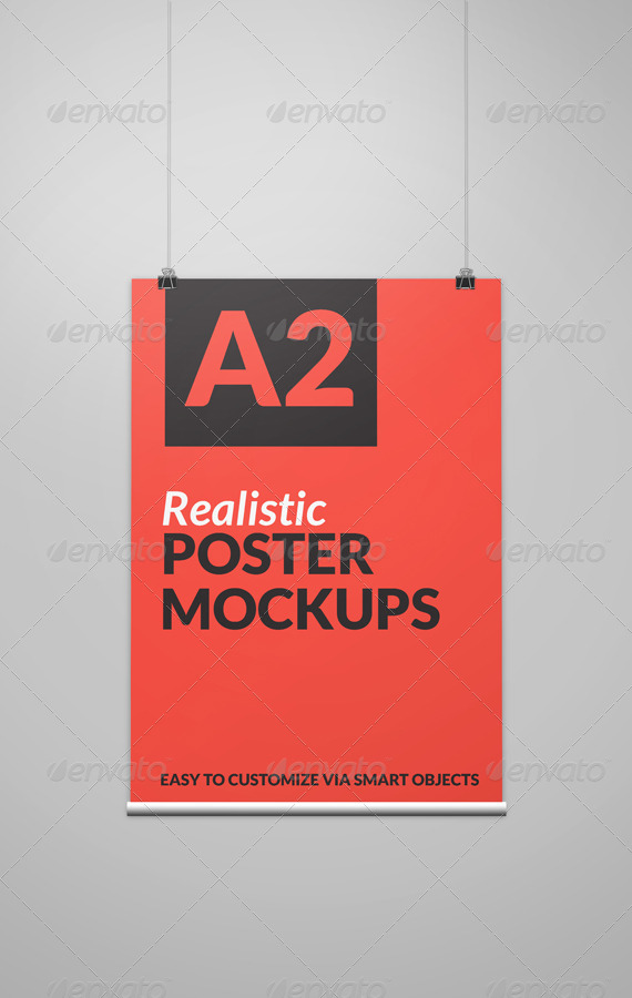 Download Realistic Poster Mock-ups by Smartwish | GraphicRiver