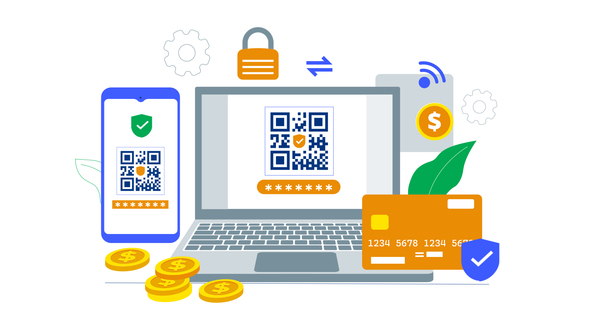 Secure Payment Concept Illustration