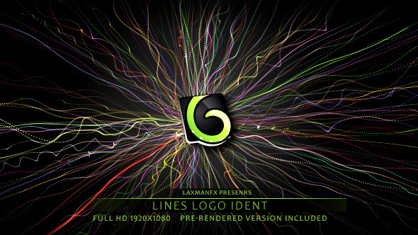 Lines Logo Ident - VideoHive 4107363