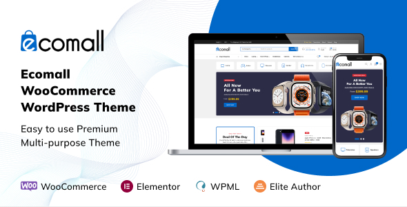 Ecomall – Elementor Electronics WooCommerce Theme