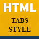 HTML CSS Tabs Template