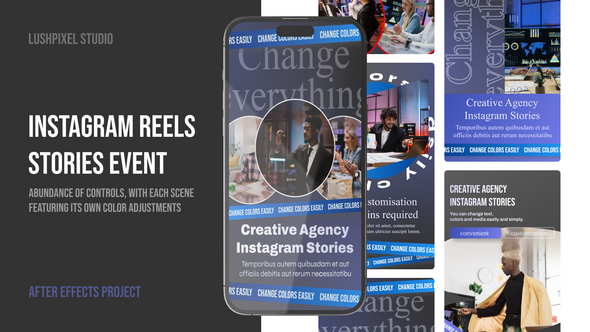 Social Media Instagram Stories Product Promo template preview