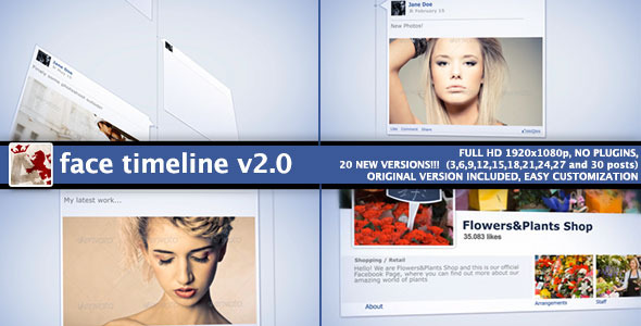 Face Timeline - VideoHive 1596540