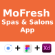 Spas & Salons App ANDROID + IOS + FIGMA + XD | UI Kit | Ionic | MoFresh 