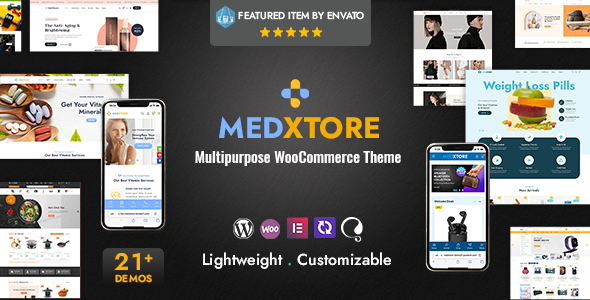 MedXtore â€“ Responsive Multipurpose Elementor WooCommerce WordPress Theme