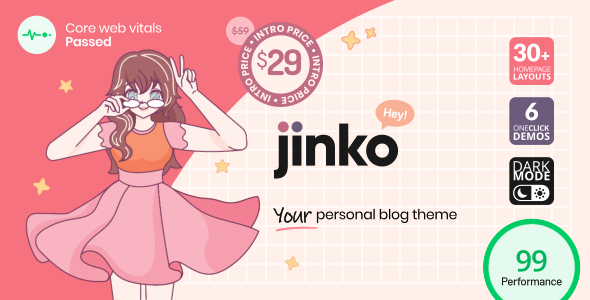 Jinko - Your Personal Blog Theme