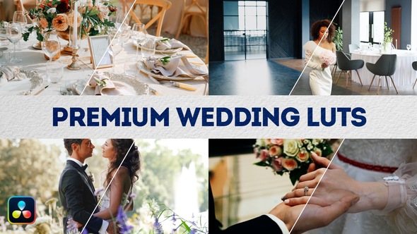 Premium Wedding LUTs | DaVinci Resolve