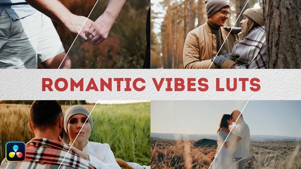 Romantic Vibes LUTs | DaVinci Resolve