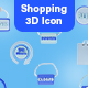 30 Shopping 3D Icon