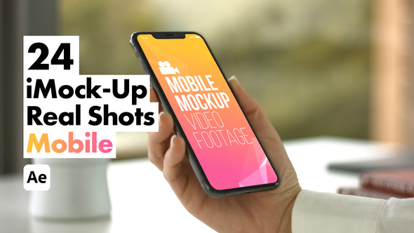 iMock-Up Real Mobile Product Promo template preview