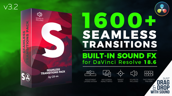 Seamless Transitions for DaVinci Resolve