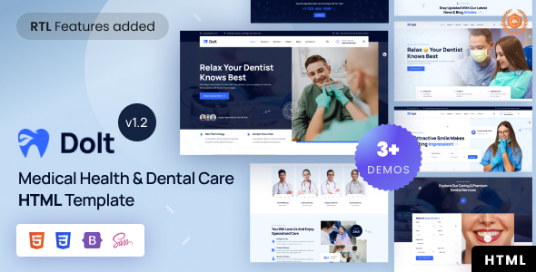 [DOWNLOAD]Dolt - Medical Health & Dental Care Bootstrap 5 Template