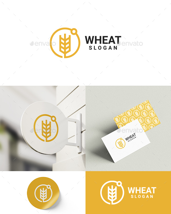 [DOWNLOAD]Wheat Logo Template