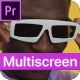 Multiscreen Slideshow Modern MOGRT for Premier Pro 