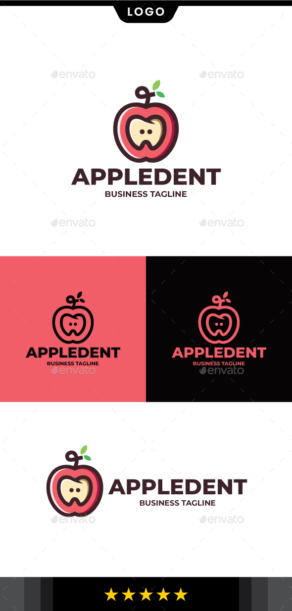 [DOWNLOAD]Apple Dental Logo Template