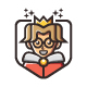 Geek King Logo Template