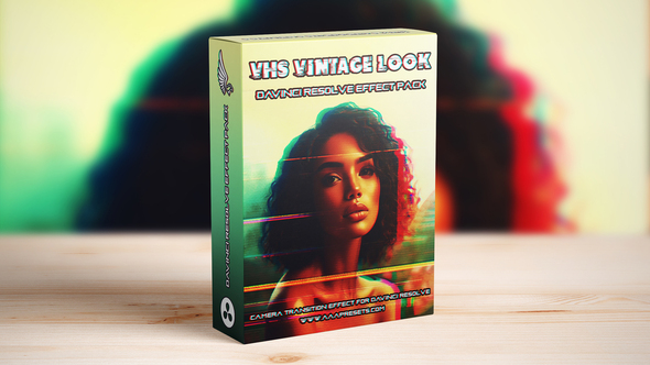 VHS Vintage Effect for DaVinci Resolve - Old TV Style Filters