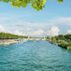Wide river Seine in Paris - PhotoDune Item for Sale