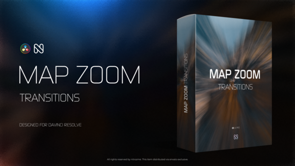 Map Zoom Transitions for DaVinci Resolve