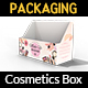 Cosmetics Box Template for Packaging