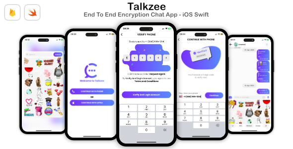 End To End Encryption Chat App - iOS Swift