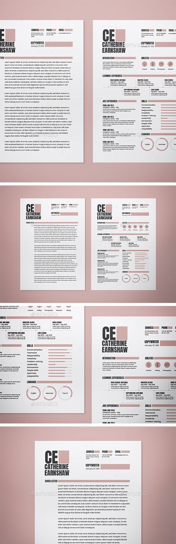 [DOWNLOAD]Brown Professional Modern Resume & Cover Letter