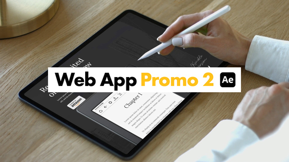 Web App Promo 2 Product Promo template preview