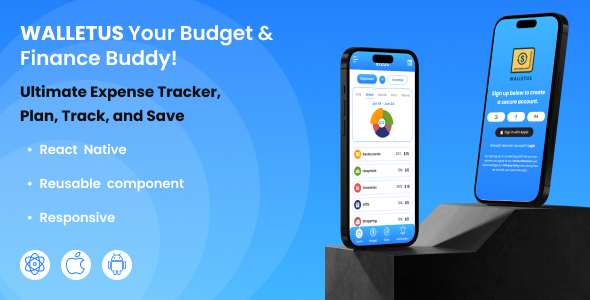 Walletus: Your Budget & finance Buddy