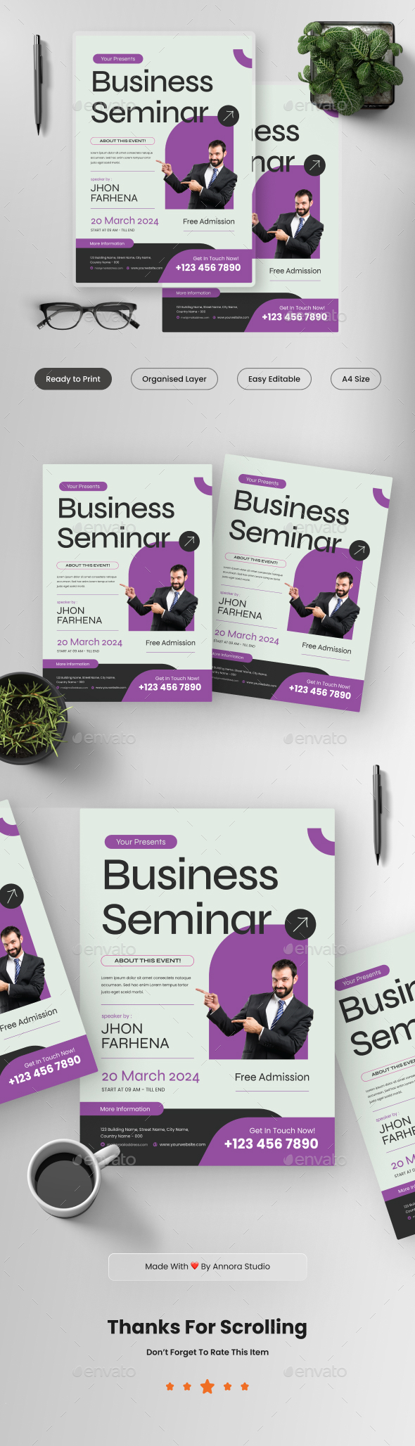 Business Seminar Flyer