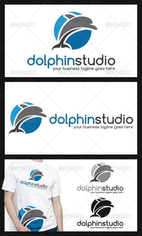 Dolphin Logo Template - Animals Logo Templates