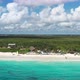 Aerial Panoramic View of a Tropical Beach in Tulum, Mexico - VideoHive Item for Sale