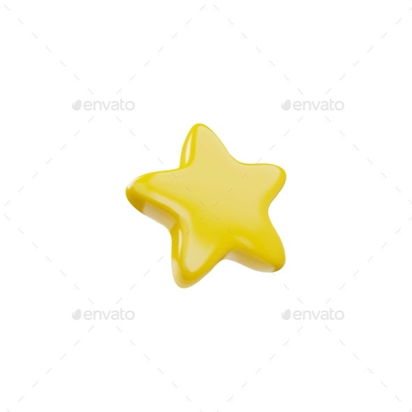 [DOWNLOAD]Yellow Star Realistic 3d Design Gold Rating Star