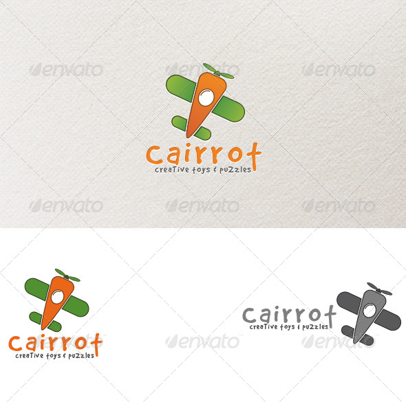 Carrot Toys - Logo Template - Objects Logo Templates
