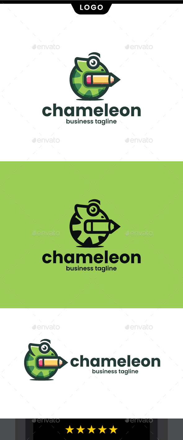 [DOWNLOAD]Creative Chameleon Logo Template