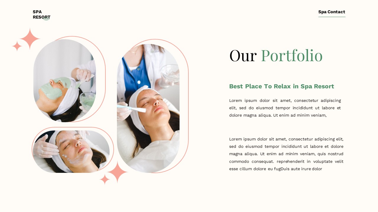 Spa Resort - Spa Powerpoint Templates, Presentation Templates ...