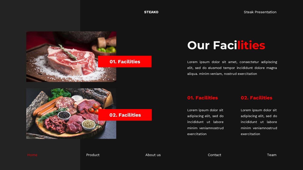 Steako - Steak Powerpoint Templates, Presentation Templates | GraphicRiver