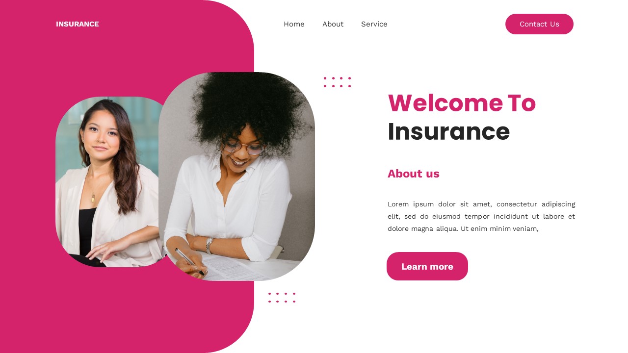 Insurance - Health Insurance Google Slide Templates, Presentation Templates