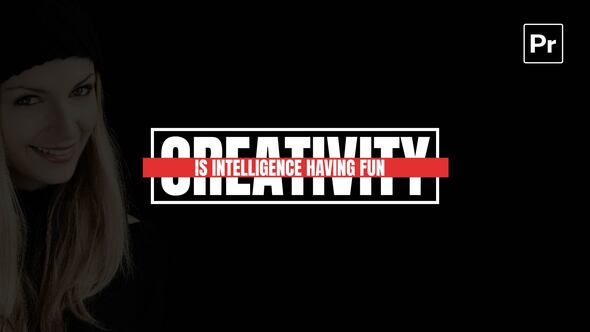 Motion Typography | Premiere Pro Premiere Pro template preview