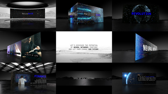 Neural Networks Technology Corporate Trailer | Promo | Presentation | Opener | Slideshow
